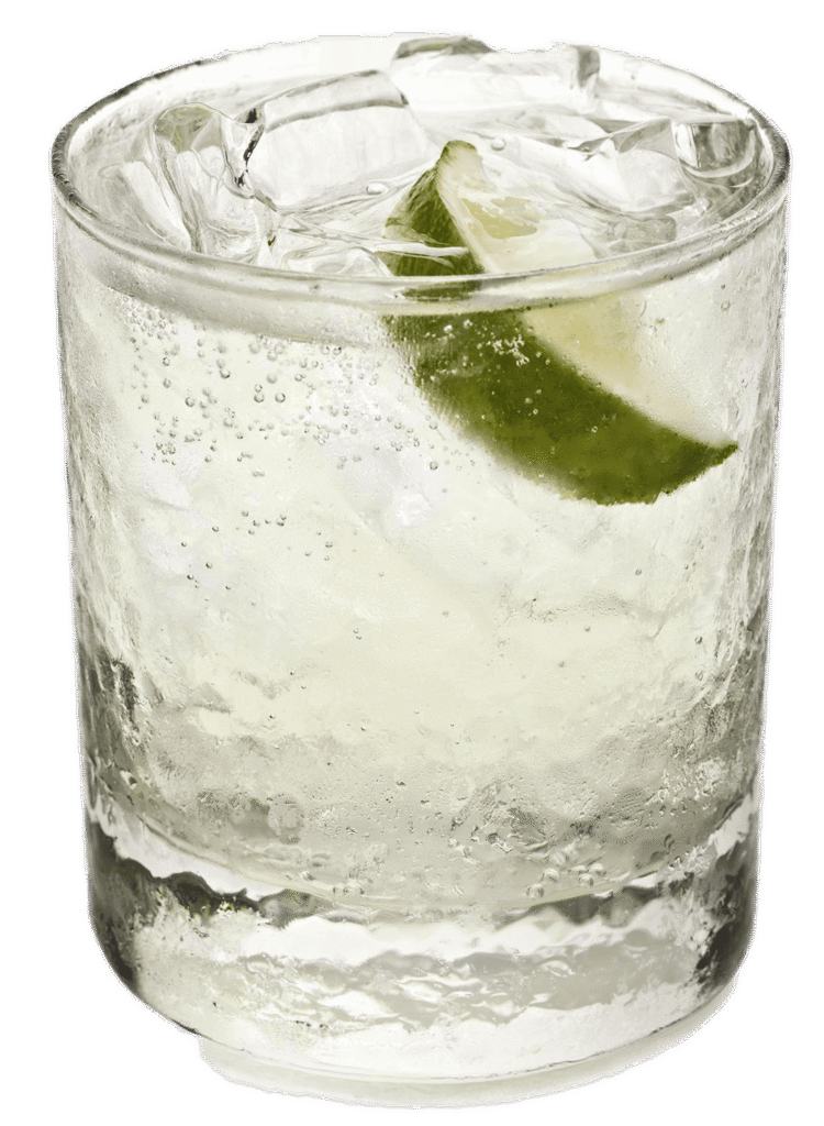 glass with g&t